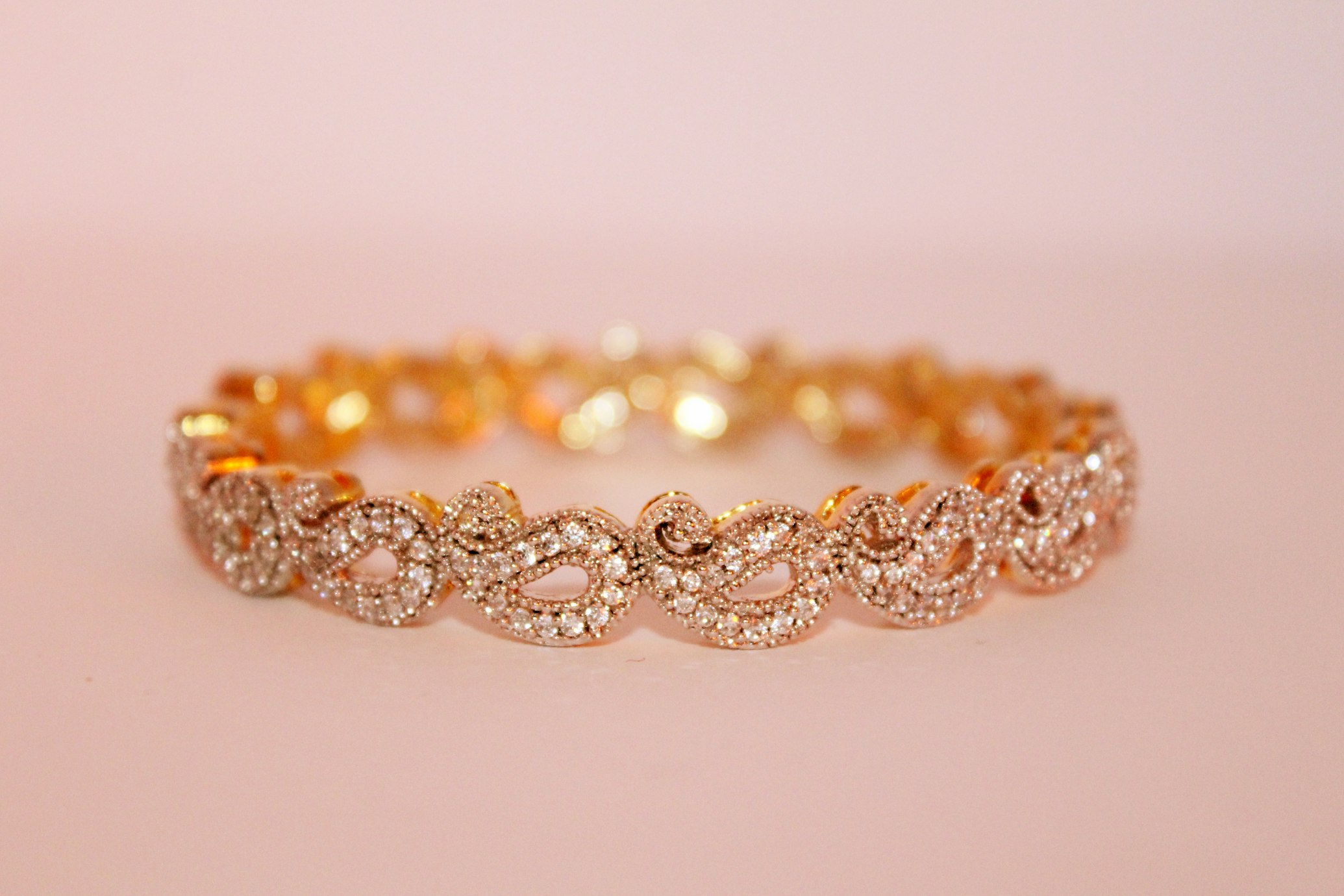 Luxury gold and diamond jewelry collection